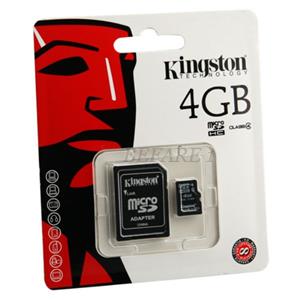SD karta 4GB KINGSTON                                                           